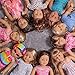 PZAS Toys 6 Outfit Set, Compatible with All 18 Inch Dolls