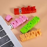 Personalised 3D Print USB Flash Drive 16GB 32GB 64GB Custom Name Memory Stick view 3