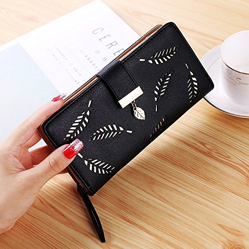 elios black women's wallet