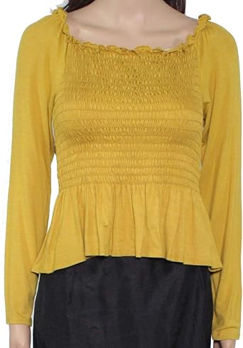 amazon yellow blouse