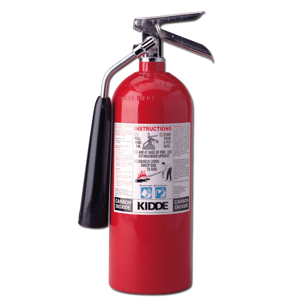 Kidde 466180 Pro 5 CD Fire Extinguisher , UL Rated 5BC, Carbon