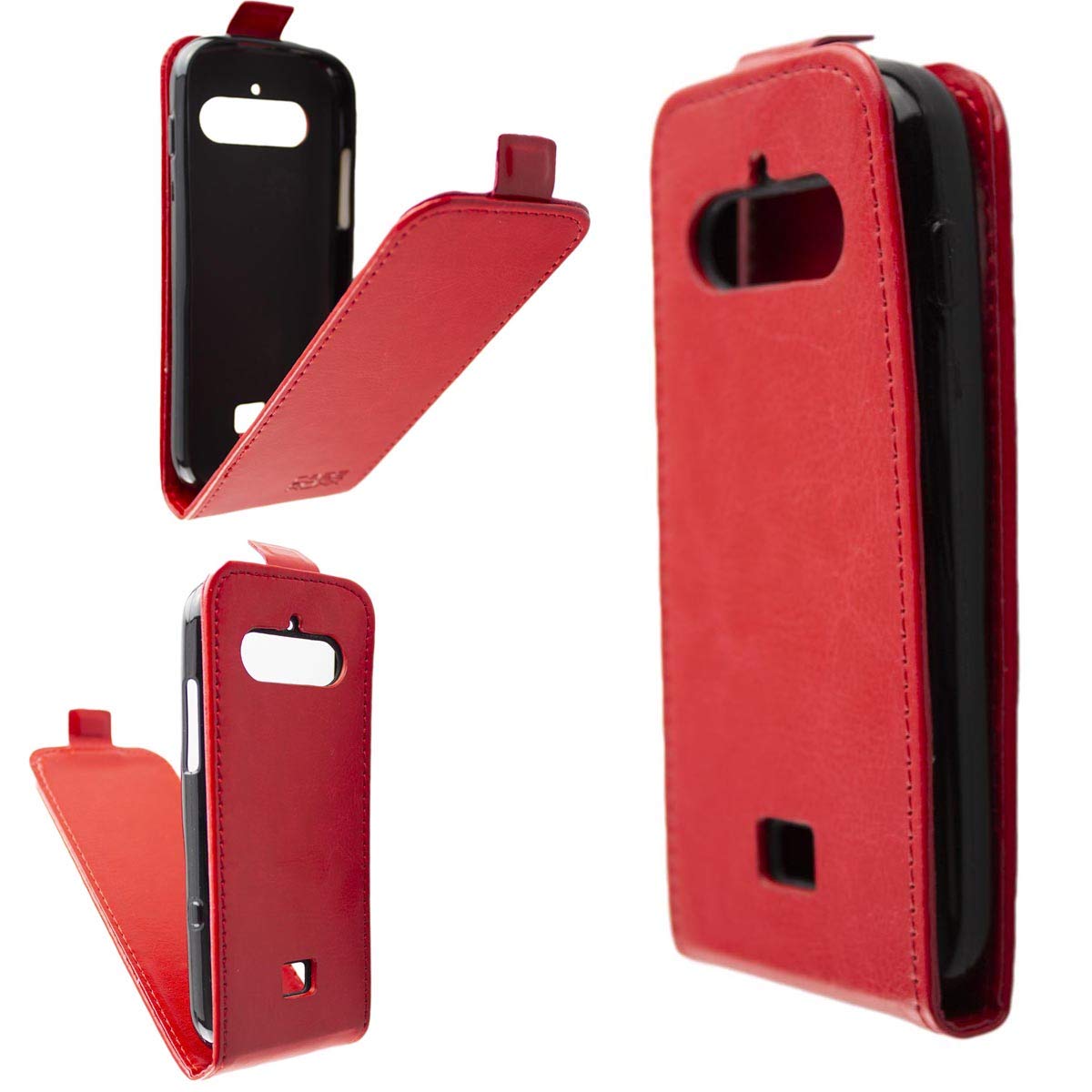 caseroxx Flip Cover for Doro 730X / 780X, Case (Flip Cover in red)