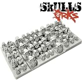 Green Stuff World for Models and Miniatures 21 Resin Ork Skulls 1387