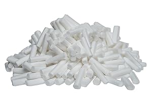 HAPPY HIPPO 500 Dental Cotton Rolls, One Inch Nosebleed Plugs for Kids or Adults - Extra Absorbent Blood Clotting, Dental Cotton Rolls (500 Count)