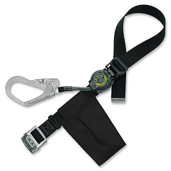 【クリックで詳細表示】藤井電工 ツヨロン(TSUYORON) 一般高所作業用安全帯 1本つり専用 SRリトラ安全帯 SRN-599-BLK-JAN-BP [落下防止 電気工事 高所での安全作業]