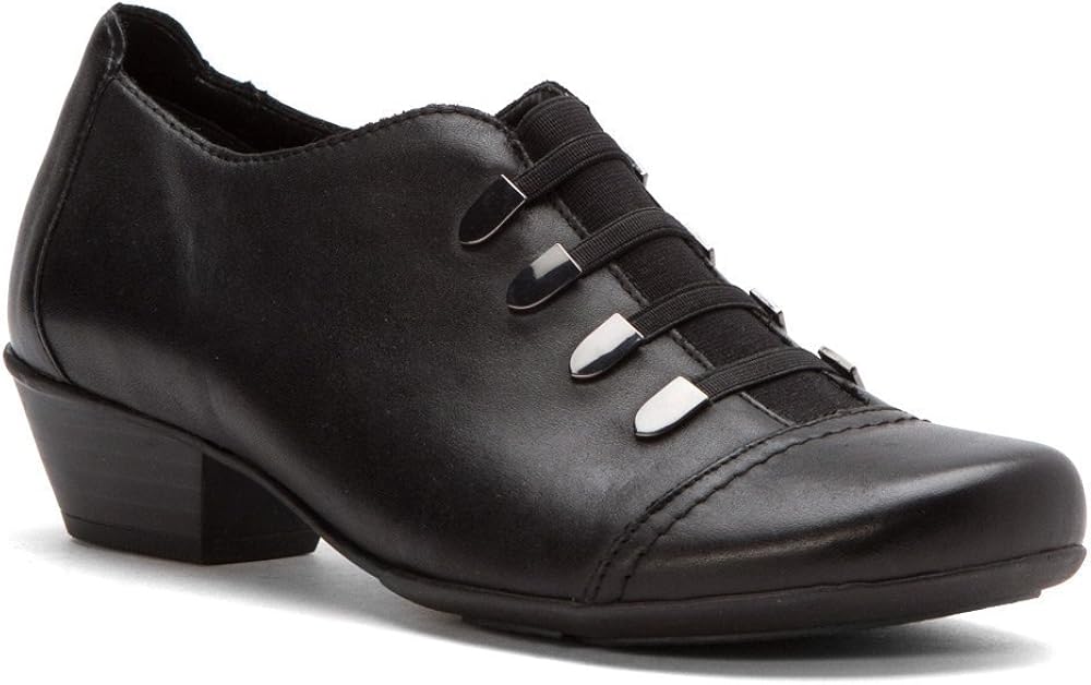 Amazon.com | Rieker Women's Black/Black Remonte D7332 Milla 42 M EU / 10 B(M) US | Shoes