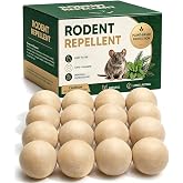 Rodent Away Repellent Indoor, Mouse Repellent Outdoor &amp; Indoor - 16 Packs | Rodent Repellent Indoor, Rat Repellent, Mice Repellent Indoor, keep Mice Away, 3 Months Protection