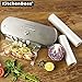 Vacuum Sealer Machine for Dry & Moist Foods Preservation Automatic Vacuum Sealing System, Intelligent LED Indicator Lights, Manual Inching Function with Starter Kit- KitchenBoss (Stainless steel)