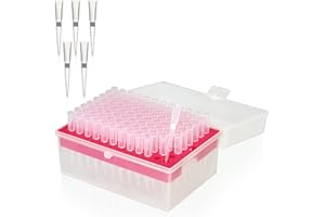 Okulab Pipette Tips with Filter, Natural, PP Material, Vol. 100ul Universal Pipette Tip, 960 Tips, PTF100A960