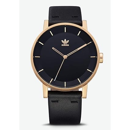 Adidas Herren Analog Quarz Smart Watch Armbanduhr mit Leder Armband Z08-1604-00