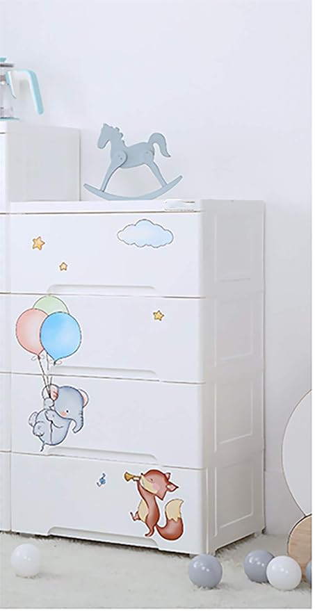 Buy Mosquick 4 Layer Elephant Design Thickened Fibre Plastic Chest