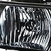 Auto Dynasty Fog lights Compatible with 2004-2012 Chevy Colorado GMC Canyon, Front Driving Bumper Fog Light Lamp, Driver and Passenger Side, Chrome Housing Smoked Lens