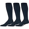 Merino Wool Dress Socks for Men – Over-the-Calf, Ribbed Wool Dress Socks for Size 8-12 – Breathable, Reinforced Heel and Toe