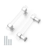 NIZADO 30 Pack |3.5'' Polished Chrome Drawer Handle