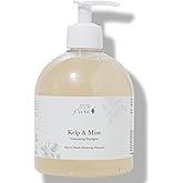 100% PURE Kelp & Mint Volumizing Shampoo Purifying Deep Detox - Hydrating Botanical Body Boost for Dry, Damaged Thinning Hair, Promotes Healthy Growth for Women & Men - Sulfate Free - 16 Fl Oz