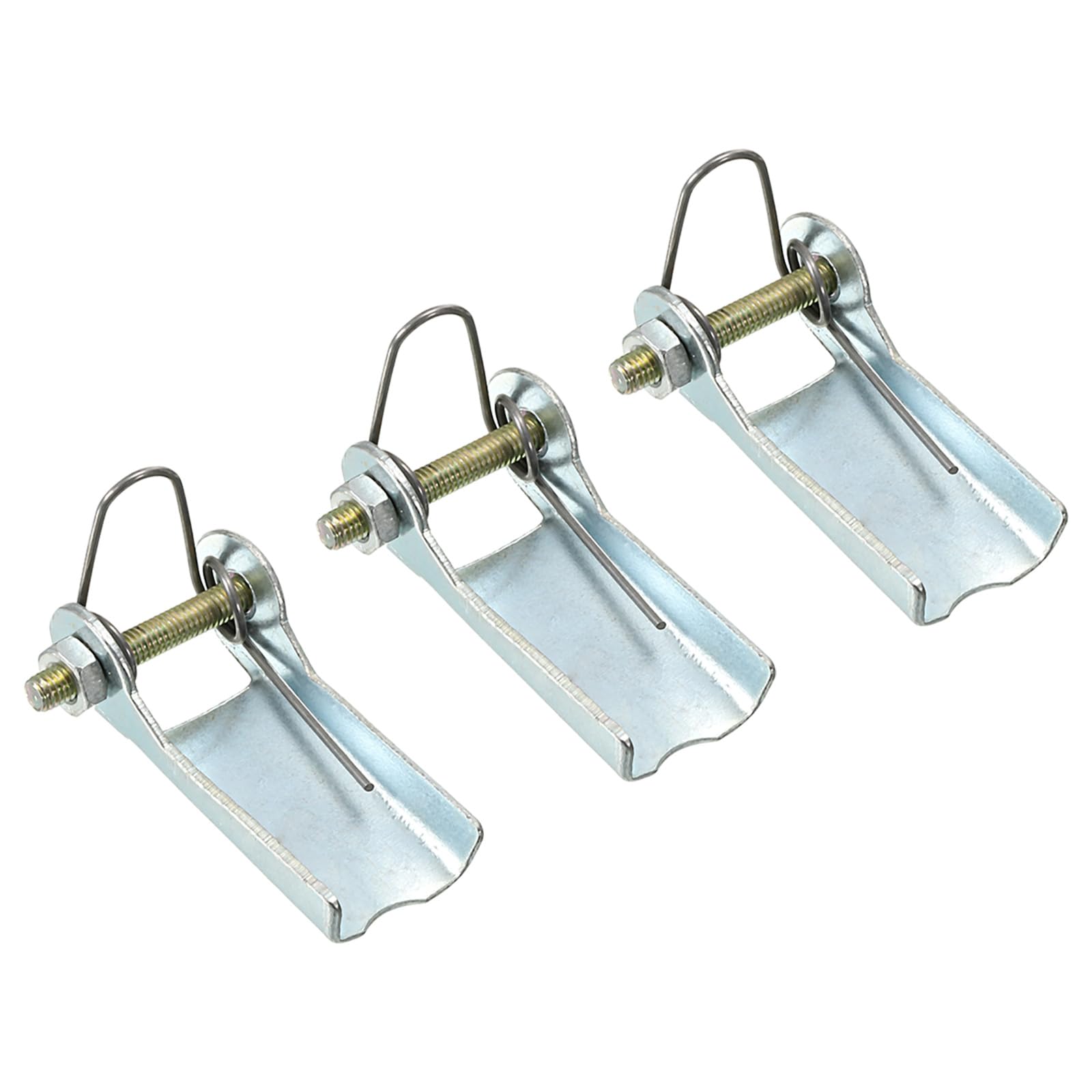 PATIKIL 1.3 Inch Replacement Hooks Latch, 3 Pack Metal Towing Receiver Hitch for Clevis Hook Trailer, Silver