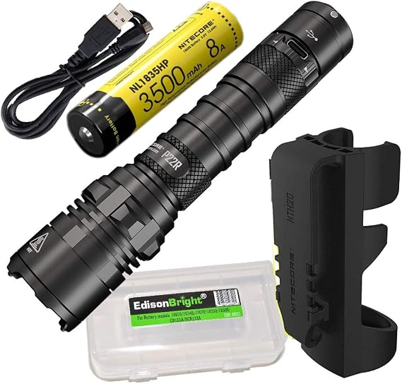 Nitecore P22R Tactical Flashlight Bundle