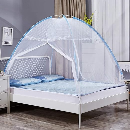 Portable Anti Mosquito Net Outdoor Pop up Foldable Travel Mesh Canopy