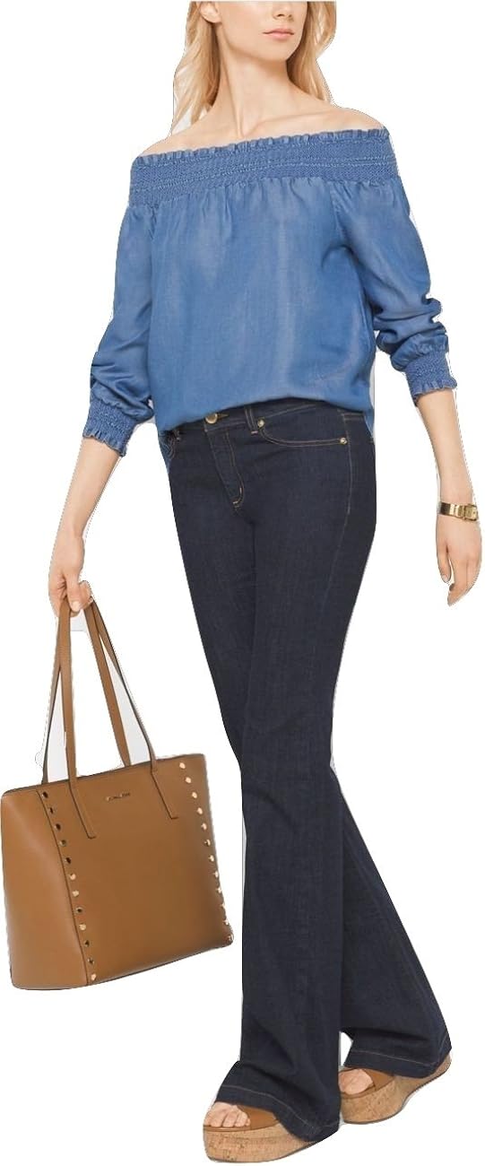 michael kors selma flare jeans