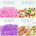 OPount 29 Pack Making Kit Supplies for Slime Including Fishbowl Beads, Foam Balls, Foam Ball Storage Containers, Confetti, Fruit Slices and Instructions for Slime Making Arts Craft(Not Contain Slime)