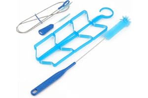 ALOMEJOR 4 in 1 Water Bladder Tube Cleaning Kit Cleaner Brushes Pack for Universal Water Reservoir