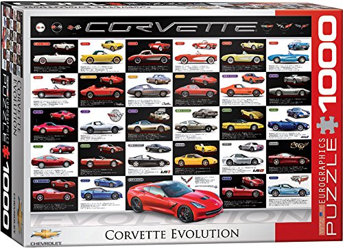 EuroGraphics Corvette Evolution Jigsaw Puzzle (1000-Piece)