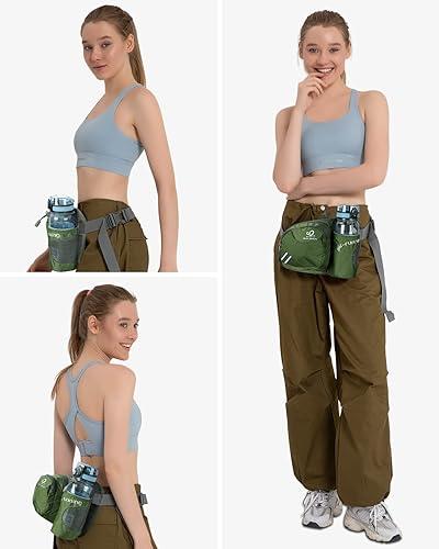 WATERFLY Fanny Pack Waist Bag: Waist Pack for Women Men with Water
