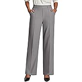 IUGA Womens Dress Pants Stretchy Work Pants Business Casual Wide Leg Slacks Trousers Office Outfits