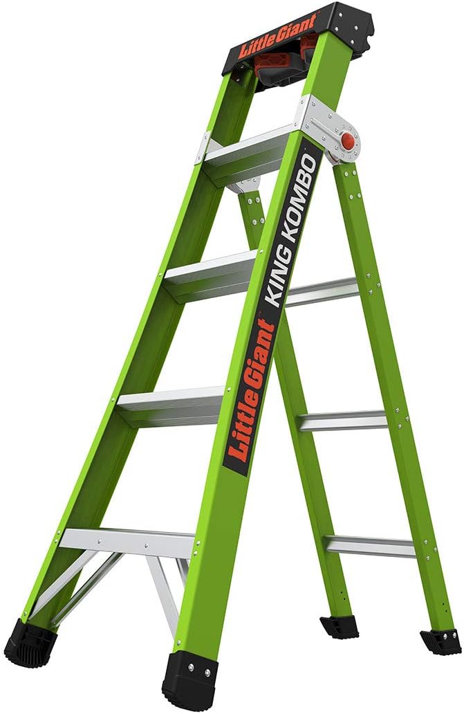 Little Giant Ladder Systems 13610001 King Kombo Professional 5', Green