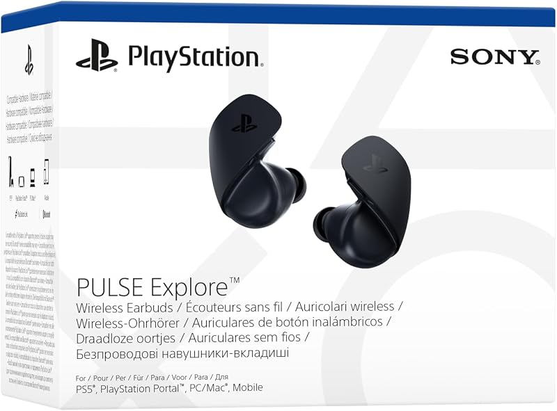 5 - Auriculares de botón inalámbricos Pulse Explore™ – Midnight Black