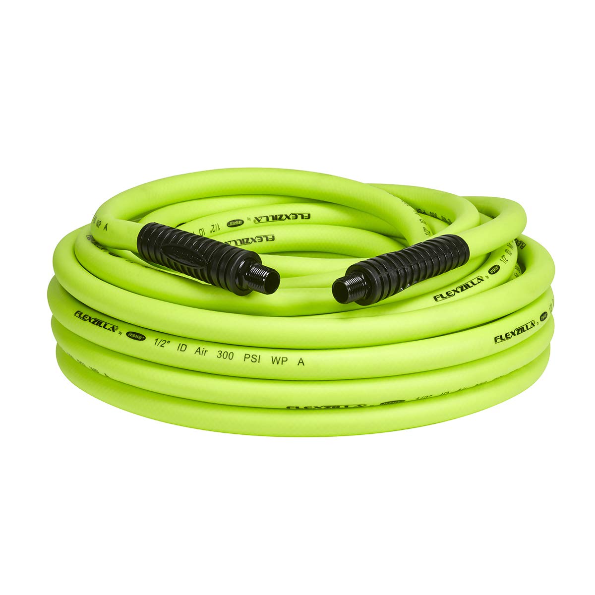 Flexzilla HFZ1250YW4 Hoses and Valves, 1/2" (inches) x 50' (feet) with 1/2" Ends — image 1
