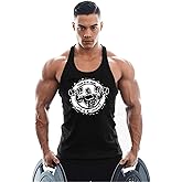 Cabeen Men's Workout Sport Tank Tops Gym Vest Bodybuilding Fitness Muscle Shirts