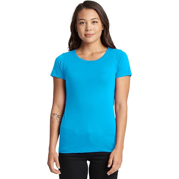 Next Level Ladies' Relaxed V-Neck T-Shirt XS RED at Amazon
