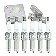 6 pc NGK Laser Iridium Spark Plugs compatible with Honda Accord 3.5L V6 2008-2017