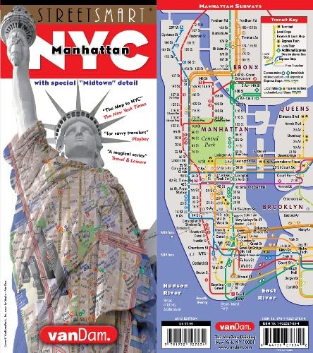 Streetwise Manhattan Map - Laminated City Center Street Map of