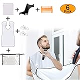 Beard Shaving Apron Bib & Beard Shaping Tool Kit