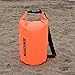 MARCHWAY Floating Waterproof Dry Bag Backpack 5L/10L/20L/30L/40L, Roll Top Sack Keeps Gear Dry for Kayaking, Rafting, Boating, Swimming, Camping, Hiking, Beach, Fishing (Orange, 30L)