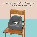 Bebeconfort Essential Booster Seat Baby High Chair Warm Grey 6m-3y view 5