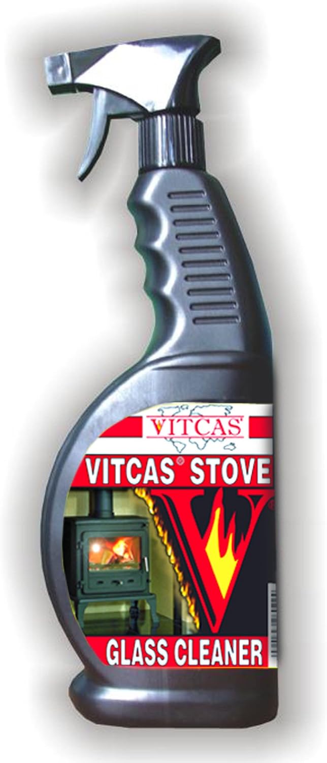 VITCAS Stove Glass Cleaner 650ml30 Extra FREE Amazon.co.uk DIY & Tools