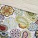 Mi Zone Cozy Quilt Set, Casual Modern Vibrant Color Design All Season Teen Bedding, Coverlet Bedspread, Decorative Pillow, Girls Bedroom Décor, Full/Queen, Tamil Colorful Paisley 4 Piece