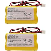 NEAFAZA 3.6V 900mAh AA Ni-Cd Exit Sign Emergency Light Battery Pack Replacement Compatible with Exitronix 10010037 Unitech 6200RP Dantona CUSTOM-318 OSA230 Lowes 253799 Unitech LEDR-1 (2 Pack)