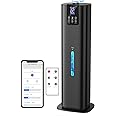 8L Smart Humidifiers for Bedroom Large Room, 2.1Gal Cool Mist Top Fill Diffuser Ambient Light, WIFI App & Remote Control, 3 Mist Modes, 12H Timer, 35dB Quiet Humidifier for Home Office Plant