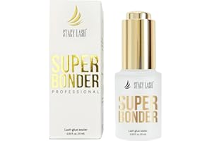 Super Bonder for Lash Extensions by Stacy Lash/Locks Eyelash Glue Fumes/Lash Extension Primer Complement/Lash Bonder for Mink Individual Lashes/Eyelash Extension Supplies