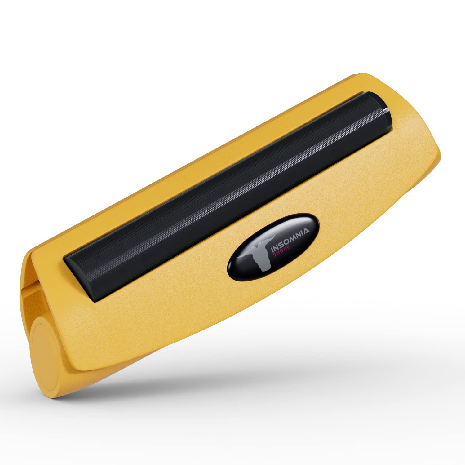 Insomnia Smoke Cigarette Rolling Machine | Tobacco Roller for Regular Size 80 mm Pre-roll Cone (Regular size, Yellow)