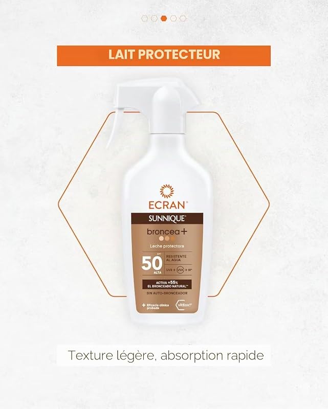 SUNNIQUE tan+ spray gun SPF50 270 ml
