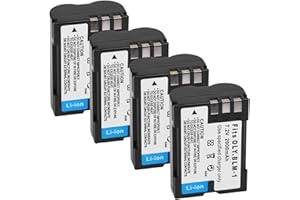 Compatible for Olympus PS-BLM1 BLM-1 Battery, 2000mAh for C-5060 C-7070 C-8080 E-30 E-300 E-330 E-500 E-510(4 Battery)