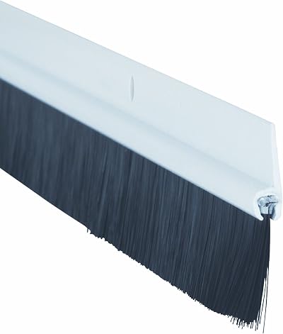 M5 BDS White Door Brush Seal 838mm Seals Gaps Up to 25mm