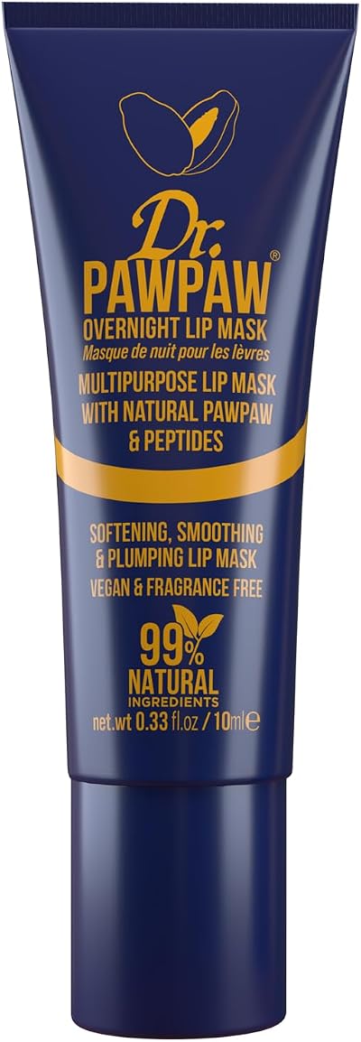 Dr. PAWPAW Overnight Lip Mask 10ml Natural Hydrating Lip Treatment
