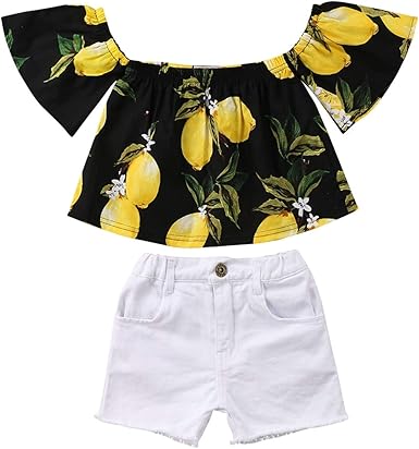 baby girl lemon outfit