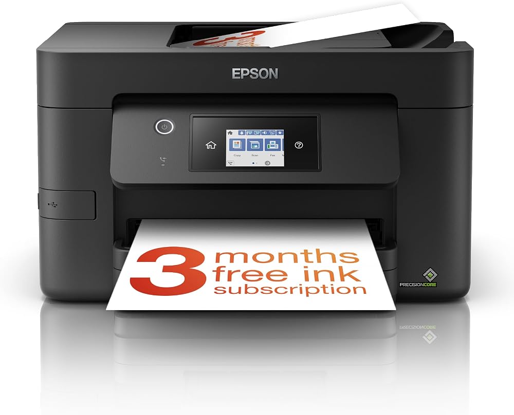 Epson WorkForce Pro WF-3820DWF A4 Multifunction Printer
